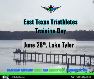 Triathlon training in Tyler Texas